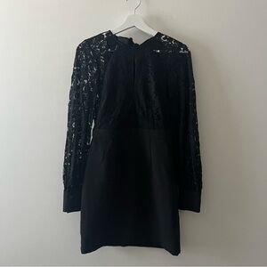 Elegant Black Lace Dress